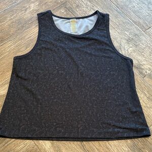 Gaiam Black Sleeveless Women's Top